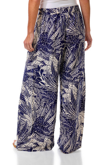 Thumbnail 2: BUNULU Women's Wide Leg Wrap Pants 