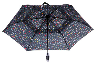Thumbnail 5: ShedRain Ma Petite Fleur WindJammer 42in Folding Umbrella 