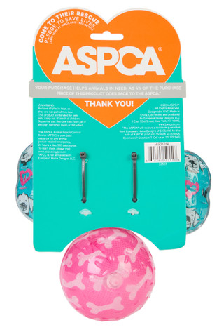 Thumbnail 2: ASPCA 2-Piece Bone and Ball Dog Toy Set 