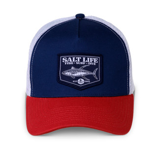 Thumbnail 3: Salt Life Americana Fish-Surf-Dive Cap 