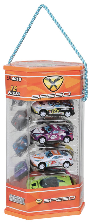 Thumbnail 1: Speed 12 Pc Mini Toy Car Set 