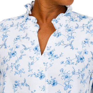 Thumbnail 2: Premise Women's Plus Floral Print Top 