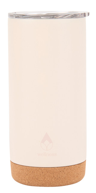 Thumbnail 1: Hydraflow 16 oz Double Wall Cork Base Tumbler 