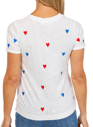 Thumbnail 3: Philosophy Women's Petite Heart Print Top 