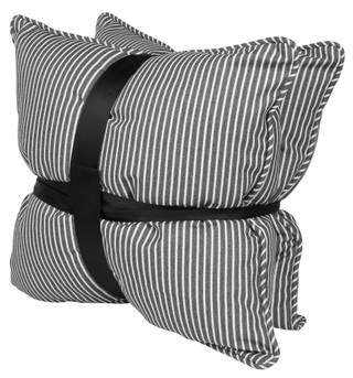 Thumbnail 2: Westgate Home 2 Pk 20x20 Top Ticking Indoor/Outdoor Pillows 