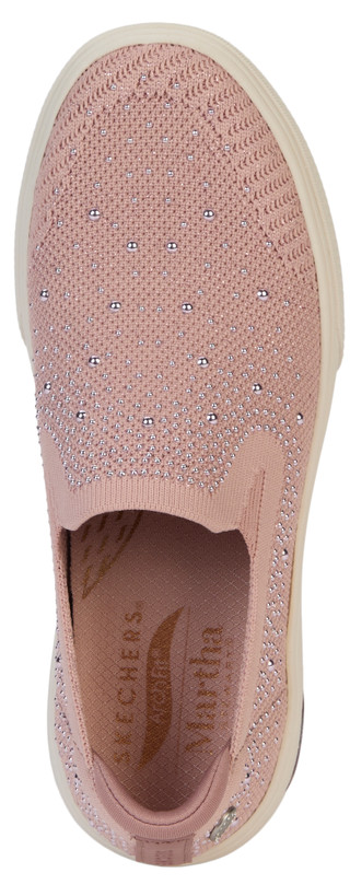 Thumbnail 2: Skechers Women's Arch Fit  Embellished Knit Slip Ons 