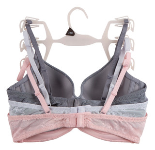 Thumbnail 2: Laura Ashley Women's 3 Pk Bras 
