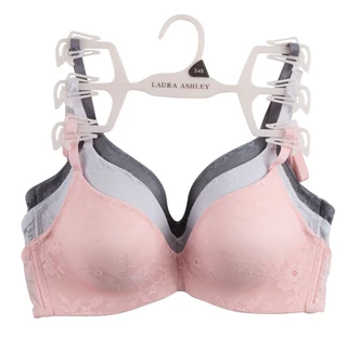 Thumbnail 1: Laura Ashley Women's 3 Pk Bras 