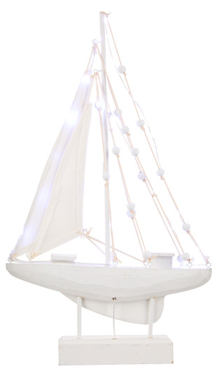 Thumbnail 2: Fancy That LED Shell Sailboat Home Accent 