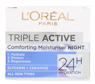 Thumbnail 1: L'OREAL 1.7 oz Triple Active Comforting 24 Hour Night Moisturizer 