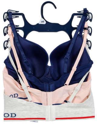 Thumbnail 2: IZOD Women's 3 Pk Underwire Bras 