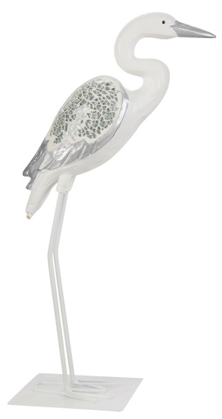 Thumbnail 2: Fancy That 12 in Resin Mosaic Egret Figurine 