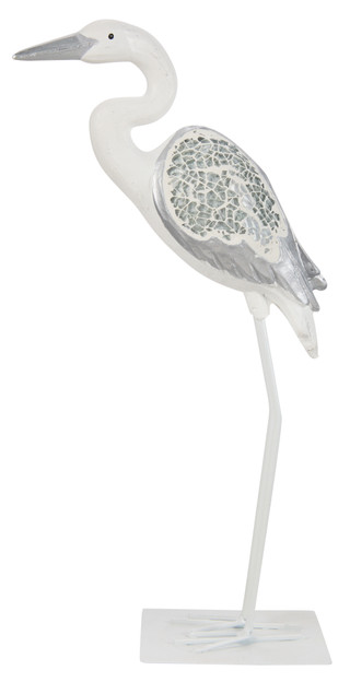 Thumbnail 1: Fancy That 12 in Resin Mosaic Egret Figurine 