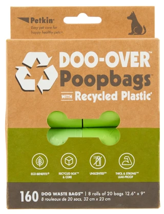 Thumbnail 1: Petkin 8 Roll Pk Doo-Over Poop Bags 