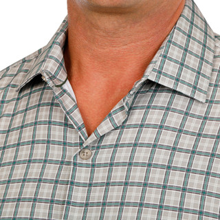 Thumbnail 3: Men's Long Sleeve Plaid Button Down Shirt 