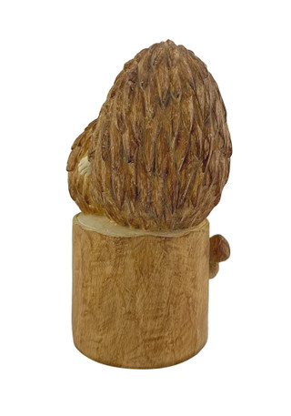 Thumbnail 2: Autumn Gatherings 9 in Resin Mom & Baby Hedgehog Figurine 