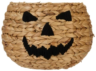 Thumbnail 2: Magical Season Large Natural Jack-o-lantern Basket 