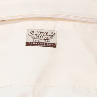 Thumbnail 2: SUN N SPORT Ivory Paper Straw Crossbody Bag 