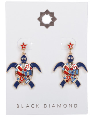 Thumbnail 1: Black Diamond America 250 Turtle Drop Earrings 