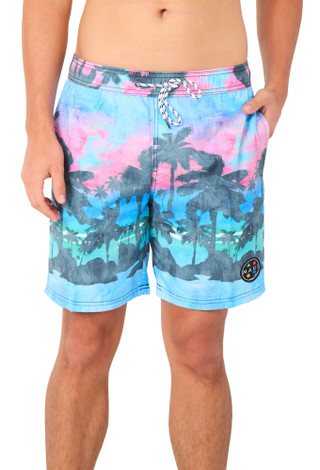 Thumbnail 1: Maui & Sons Men's Pura Vida Volley Shorts 