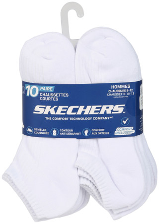 Thumbnail 2: Skechers Men's 10 Pk Low Cut Socks 