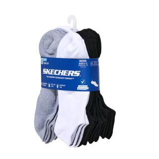 Thumbnail 2: Skechers Men's 10 Pk Low Cut Socks 