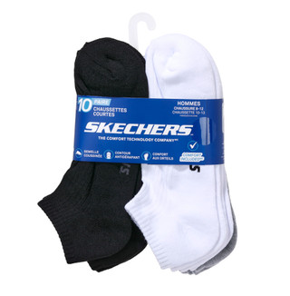 Thumbnail 3: Skechers Men's 10 Pk Low Cut Socks 