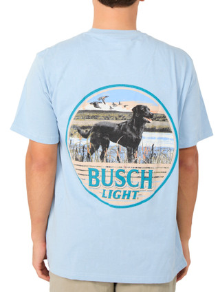 Thumbnail 1: Busch Men's Short Sleeve Graphic Crew Neck Tee 