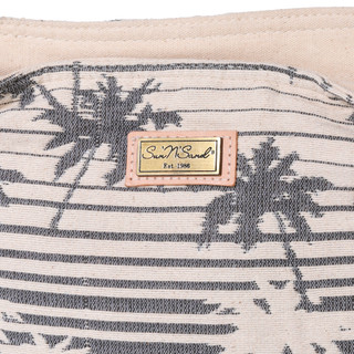 Thumbnail 4: Sun N' Sand Black Polka Dot Barrel Crossbody 