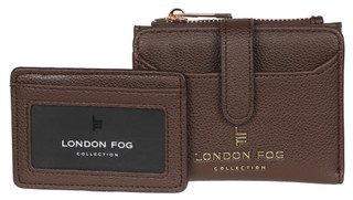 Thumbnail 1: London Fog Pebble Mini 2-in-1 Snap Tab Wallet 