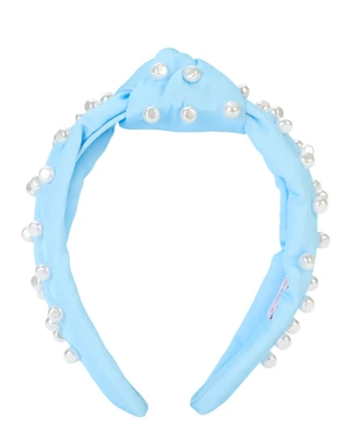 Thumbnail 1: LILLY PULITZER Solid Pearl Knot Headband 