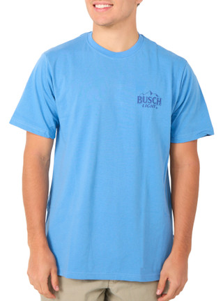 Thumbnail 2: Busch Men's Short Sleeve Graphic Crew Neck Tee 
