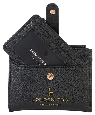 Thumbnail 3: London Fog Pebble Mini 2-in-1 Snap Wallet 