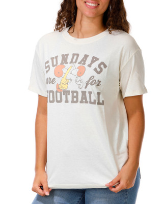 Thumbnail 1: Peanuts Juniors Short Sleeve Character Boyfriend Tee 