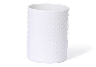 Thumbnail 1: 10 Strawberry Street White Polka Dot Utensil Crock 