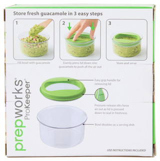 Thumbnail 2: PROKEEPER 4 Cup Fresh Guacamole Keeper 