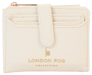 Thumbnail 1: London Fog Pebble Mini 2-in-1 Wallet with Snap Closure 