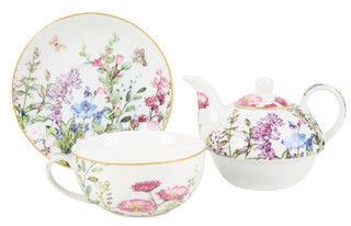 Thumbnail 2: Home Essentials 3 Pc Garden Tea for One Set 