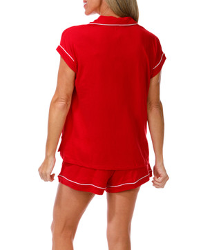 Thumbnail 4: Tommy Hilfiger Women's 2 Pc Pajama Shorts Set 