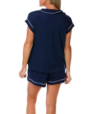 Thumbnail 3: Tommy Hilfiger Women's 2 Pc Pajama Shorts Set 