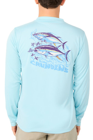 Thumbnail 2: GRUNDENS Men's Long Sleeve Tech Shirt 