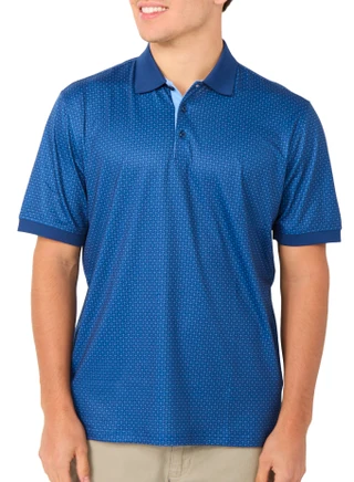 Thumbnail 1: Nick Graham Men's Short Sleeve Performance Golf Polo 