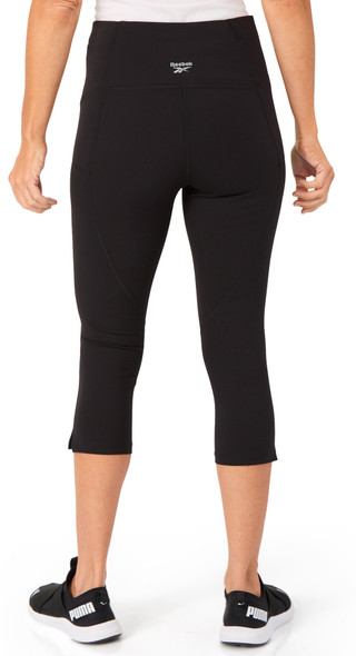 Thumbnail 2: Reebok Women's Ultimate Slit Capri Leggings 