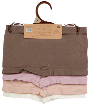 Thumbnail 3: BEARPAW Girls 4-Pk Seamless Hipster Underwear 