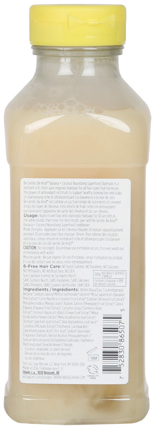 Thumbnail 2: BRIOGEO 12 Oz Banana Coconut Shampoo 