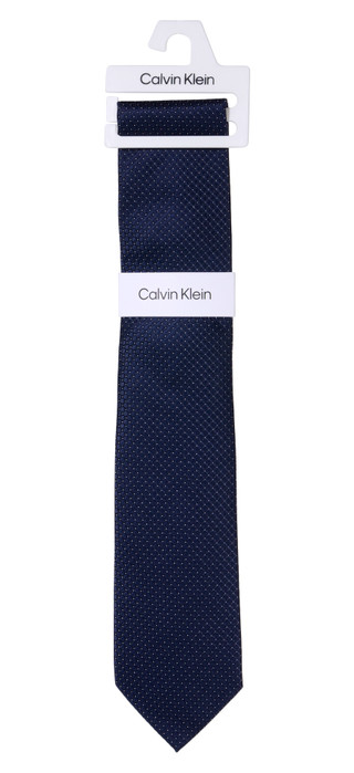 Thumbnail 1: Tommy Hilfiger Micro Texture Solid Tie Navy 
