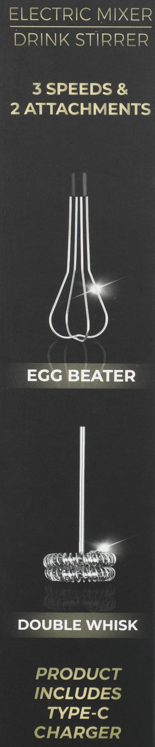 Thumbnail 3: Zulay Rechargeable 3-Speed Handheld Milk Frother 
