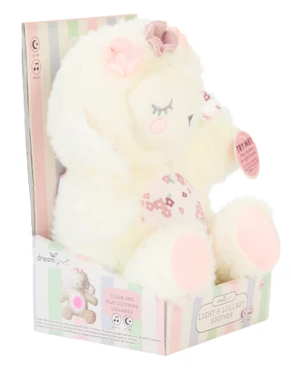 Thumbnail 3: DREAMGRO Ivory Lamb Plush Lights & Lullaby Soother 