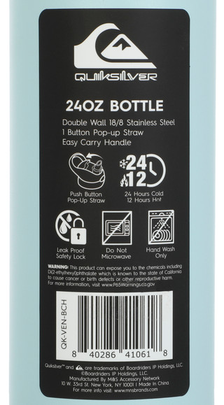 Thumbnail 2: Quicksilver Quiksilver Venice Stainless Steel Tumbler Monaco Blue 