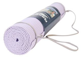 Thumbnail 3: Reebok Purple Oasis 4MM Solid Yoga Mat 